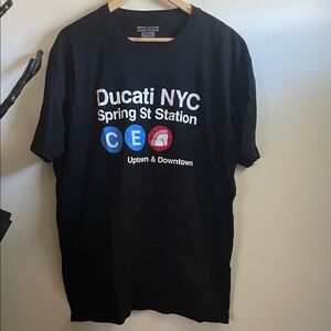 Spring St Station Short Sleeve Tee - Black